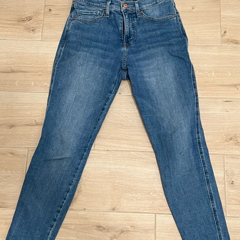 Express Women's Skinny Jeans in Deep Blue